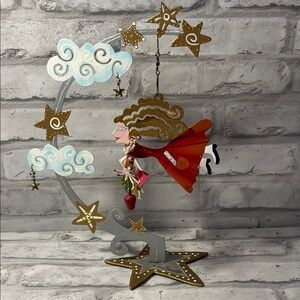 Rossi for Silvestri teacher stars clouds Metal display 11 inch  books ruler